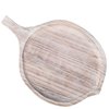 Vintiquewise Wooden Leaf Shape Serving Tray Display Platter QI003841